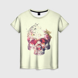 Женская футболка Skull