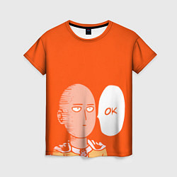 Женская футболка Saitama: Ok