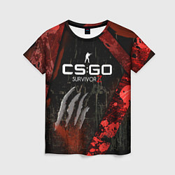 Женская футболка CS:GO Survivor Z Style