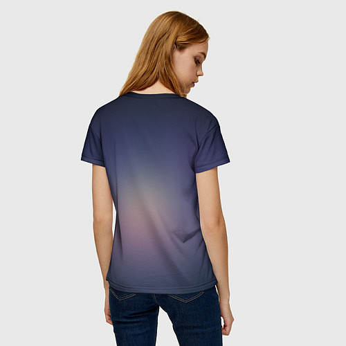 Женская футболка Space / 3D-принт – фото 4