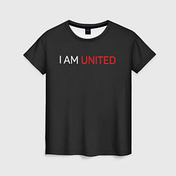 Женская футболка Manchester United team