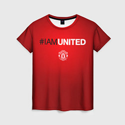 Женская футболка I am United