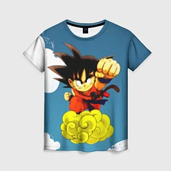 Женская футболка Small Goku