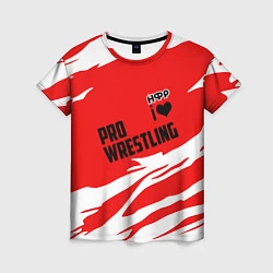 Женская футболка НФР: Pro Wrestling