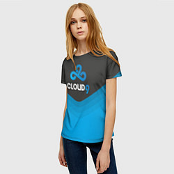 Футболка женская Cloud 9 Uniform, цвет: 3D-принт — фото 2