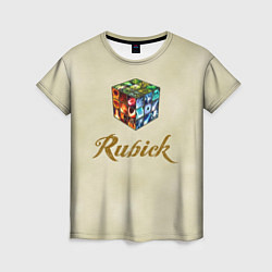 Женская футболка Rubick's Cube