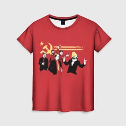 Женская футболка Back in the USSR