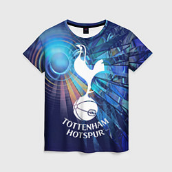 Футболка женская Tottenham Hotspur - football club, цвет: 3D-принт