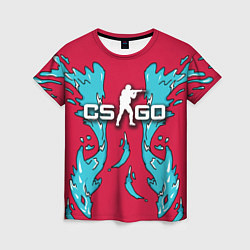 Женская футболка CS:GO Spirit of Water