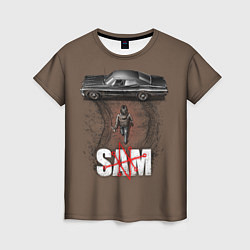 Женская футболка Sam Symbol