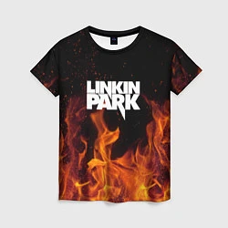 Женская футболка Linkin Park: Hell Flame