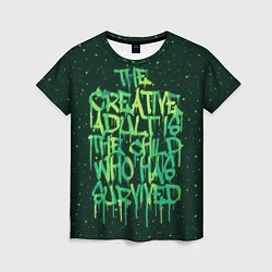 Женская футболка The Creative