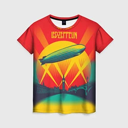 Женская футболка Led Zeppelin: Hindenburg