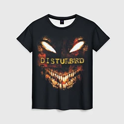 Женская футболка Disturbed Demon