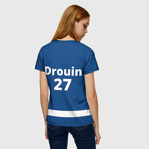 Женская футболка Tampa Bay: Drouin / 3D-принт – фото 4
