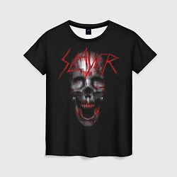 Женская футболка Slayer: Wild Skull
