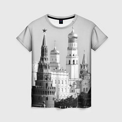 Женская футболка Москва: Кремль