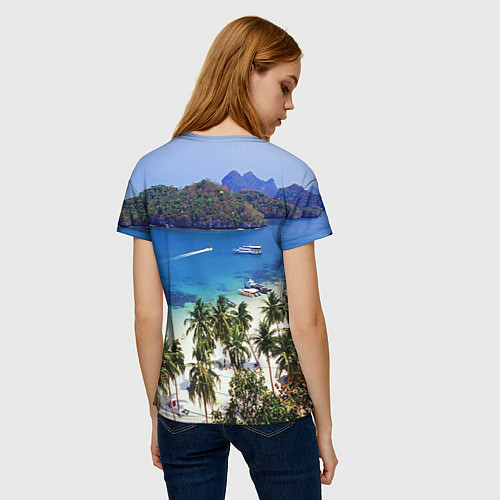 Женская футболка Таиланд / 3D-принт – фото 4