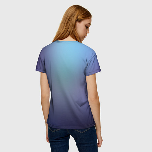 Женская футболка Leshrac / 3D-принт – фото 4