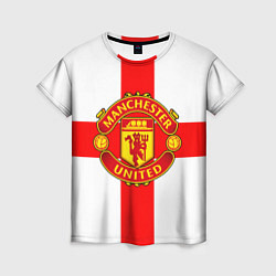 Женская футболка Manchester Utd: England