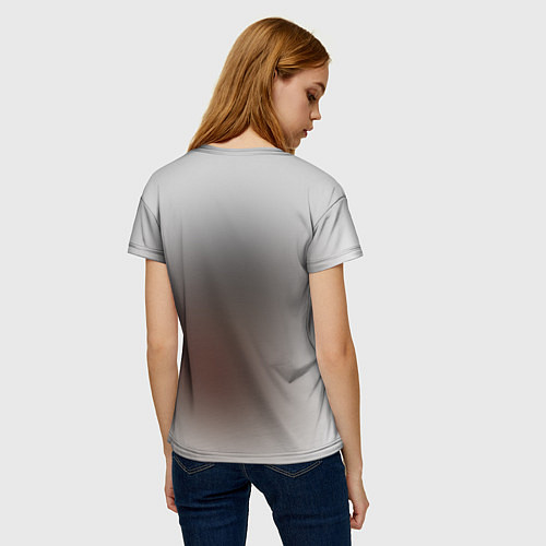 Женская футболка Милая такса / 3D-принт – фото 4