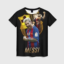 Женская футболка Messi Star