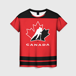 Женская футболка Canada Team