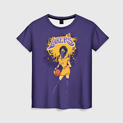 Женская футболка Lakers