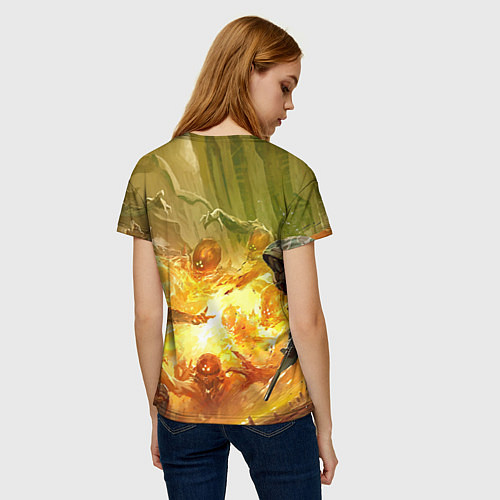 Женская футболка Destiny 2 / 3D-принт – фото 4