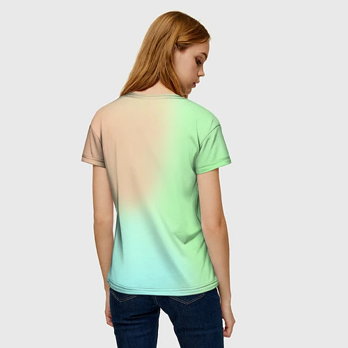Женская футболка TES 2 / 3D-принт – фото 4