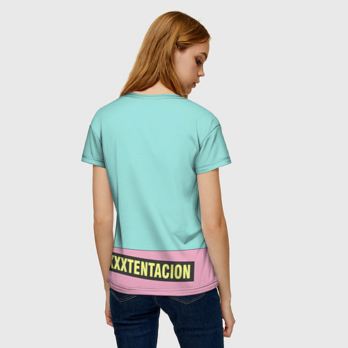 Женская футболка XXXTentacion Bus / 3D-принт – фото 4