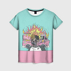 Женская футболка XXXTentacion Bus