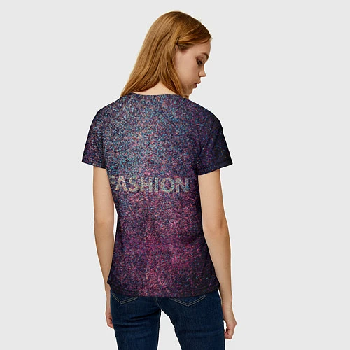 Женская футболка Fashion Party / 3D-принт – фото 4