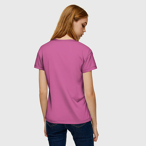 Женская футболка Зайчик-пират / 3D-принт – фото 4