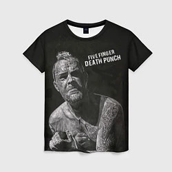 Женская футболка Five finger death punch