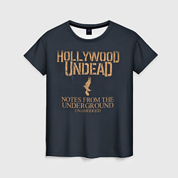 Футболка женская Hollywood Undead: Underground, цвет: 3D-принт