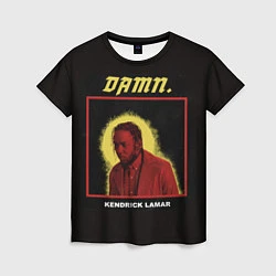 Футболка женская Kendrick Lamar: DAMN, цвет: 3D-принт