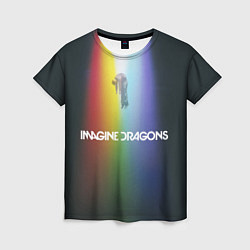 Женская футболка Imagine Dragons