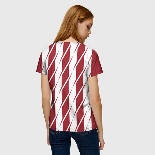 Женская футболка Atletico Madrid FC: Form 2018 / 3D-принт – фото 4