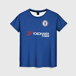 Футболка женская Chelsea FC: Form 2018, цвет: 3D-принт