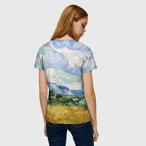 Женская футболка Ван Гог Картина / 3D-принт – фото 4