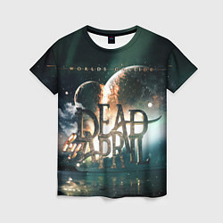 Женская футболка Dead by April: Worlds Collide