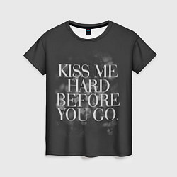 Женская футболка Lana Del Rey: Kiss me