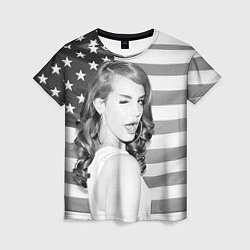 Женская футболка American Lana
