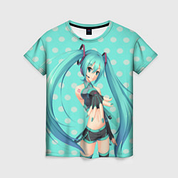 Женская футболка Hatsune Miku