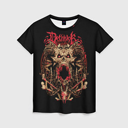 Женская футболка Dethklok: Demon witch