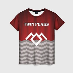 Футболка женская Twin Peaks, цвет: 3D-принт