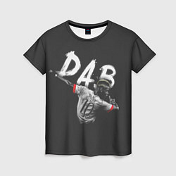 Женская футболка Paul Pogba: Dab