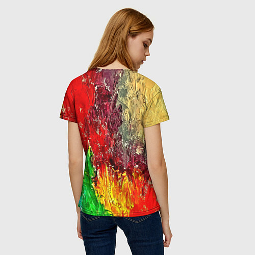 Женская футболка Mixcolor / 3D-принт – фото 4