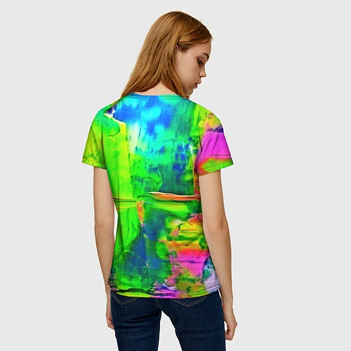 Женская футболка House MD: Colour Art / 3D-принт – фото 4